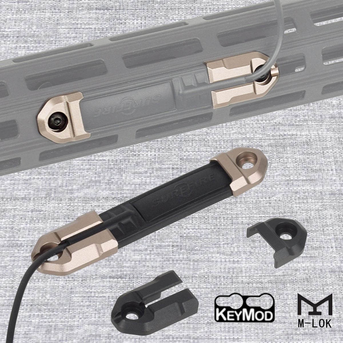 Surefire M600 M300 Scout Light Flashlight Remote Tape Pressure Pad Switch Mlok Keymod 20mm Rail Mount Plates Accessories tactical pressure switch,flashlight mounting bracket