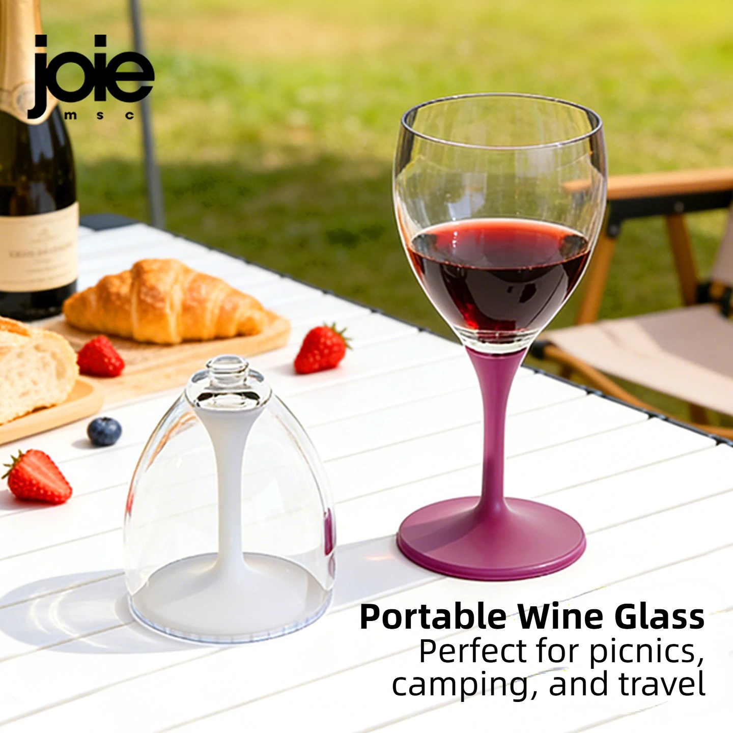 Bicchieri da vino in plastica to go, set da 5 bicchieri da vino portatili, da campeggio, in plastica, riutilizzabili, senza manico, con bottiglia e scolapiatti, per ogni occasione, blu Bicchieri da vino in plastica to go, set da 5 bicchieri da vino portatili, da campeggio, in plastica, riutilizzabili, senza manico, con bottiglia e scolapiatti, per ogni occasione, blu