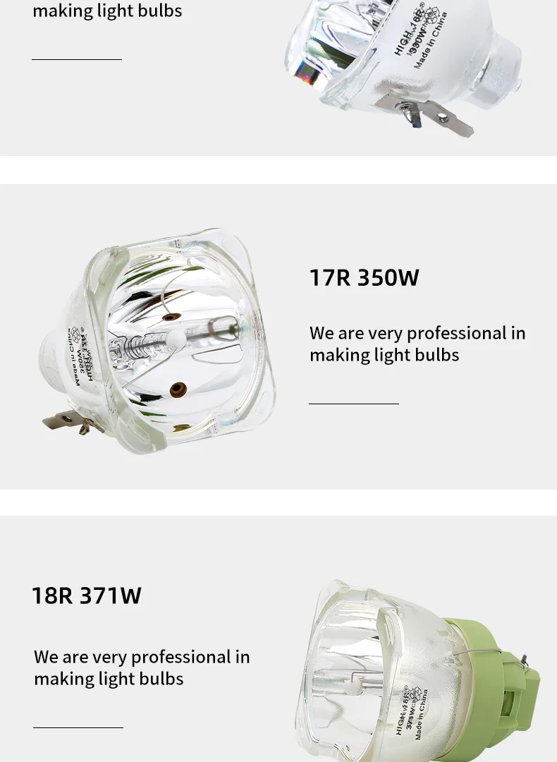 10R 280W Beam Lamp Bulb with 280w Ballast Power Supply for R10 MSD Platinum Stage Light