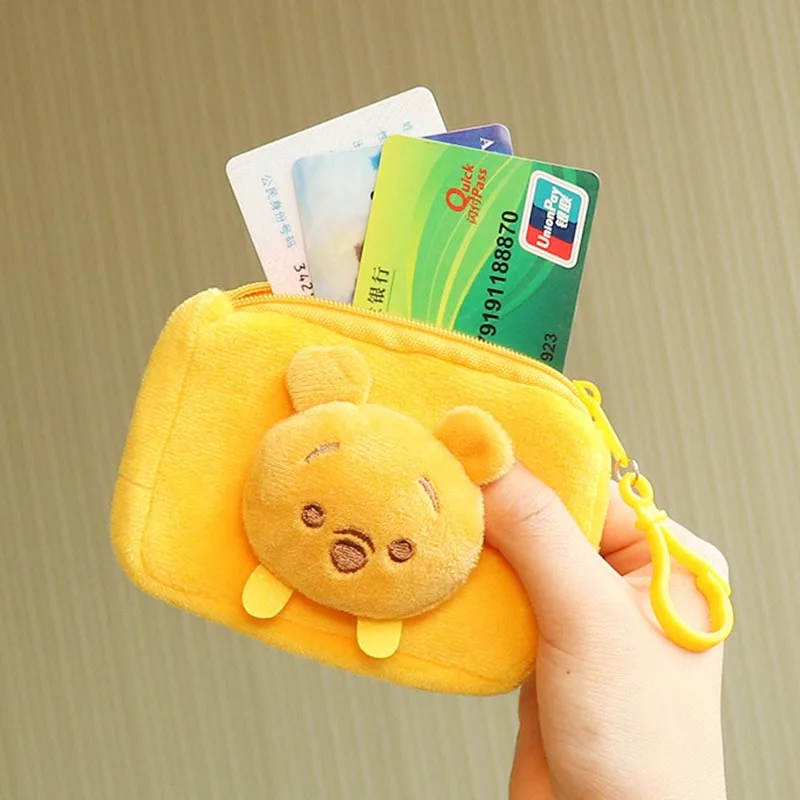 Mini Change Purse, Lovely Bear Shape Cartoon Coin Purse Portable