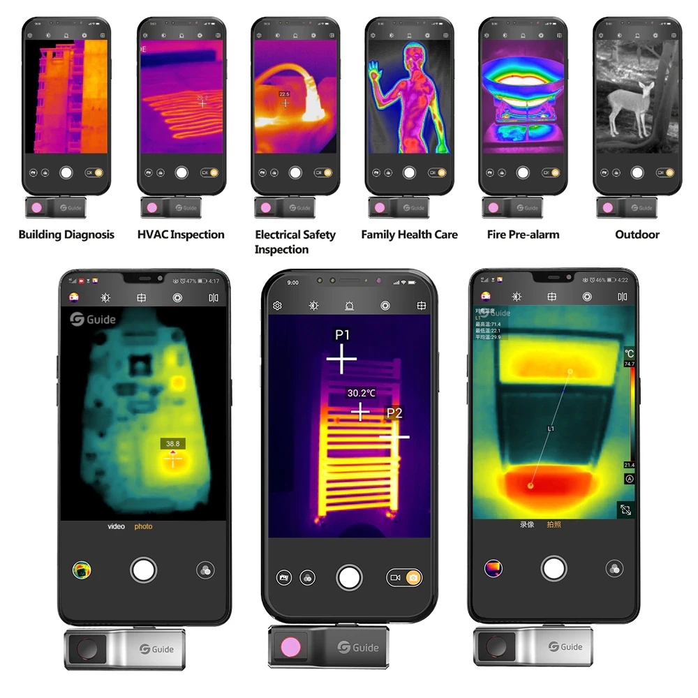 GUIDE Mobir Air Thermal Imaging Camera 4