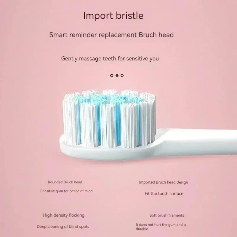 Electric Toothbrush Xiaomi Six Speed Mode Ultrasonic Waterproof USB Charge Couple Set