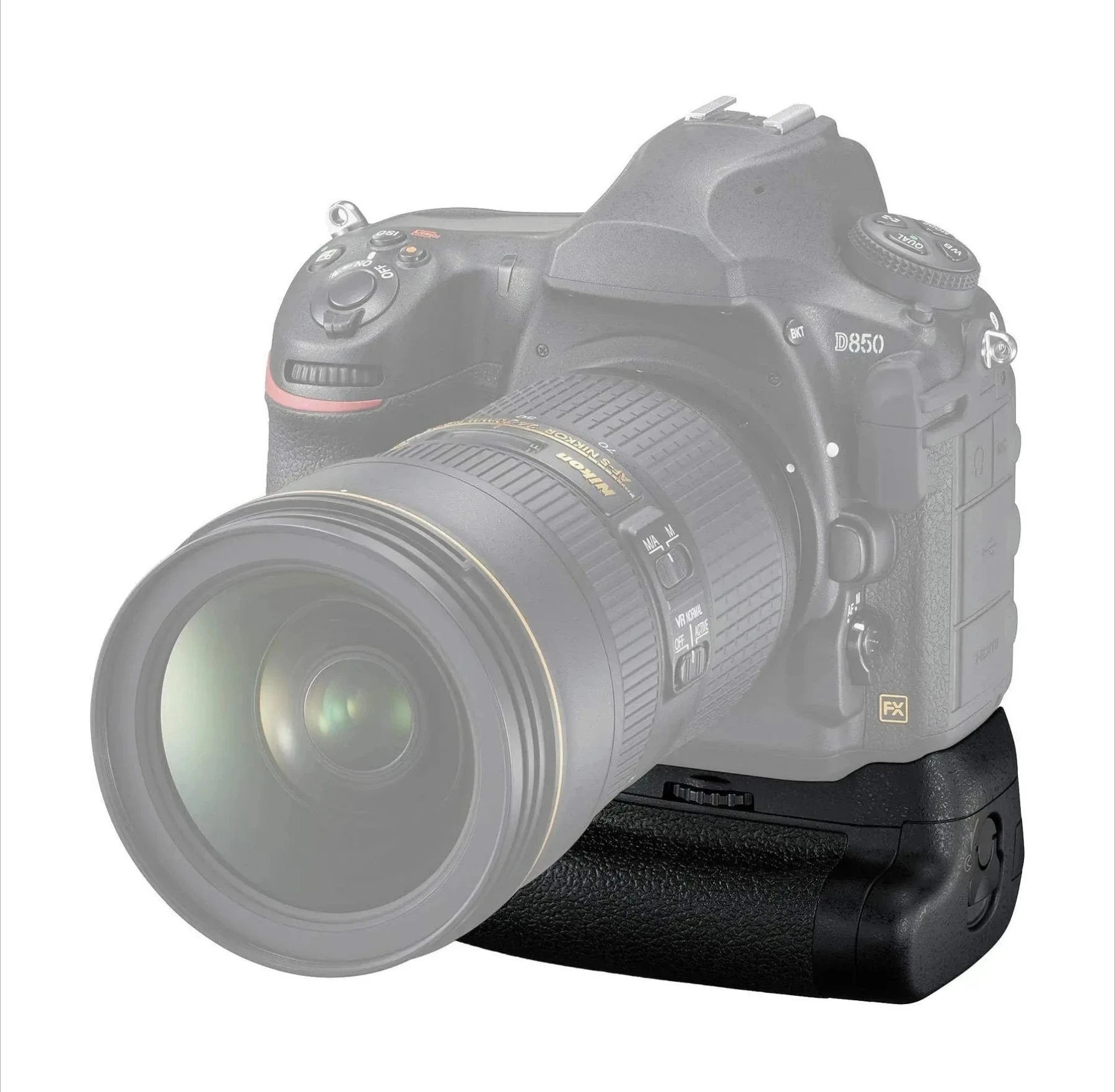 BG-D850 Vertical Battery Grip for Nikon D850 DSLR Camera as MB-D18 Battery Grip