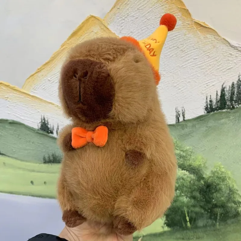 Capybara Plush Doll Cute Capibara Anime Fluffty Toy Kawaii Plushie Happy  Birthday Doll Gift for Girl Friend Soft Stuffed Animals - AliExpress