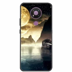 Charming Soft Silicone TPU Bumper - Cute Cartoon Protective Case Cover for Nokia 5.4 (H06.CH.56)