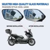 For Forza 350 Forza350 Convex Mirror 2023 2021 Forza300 Forza250 Forza 125 300 250 Increase Rearview Mirrors View Vision Lens 3