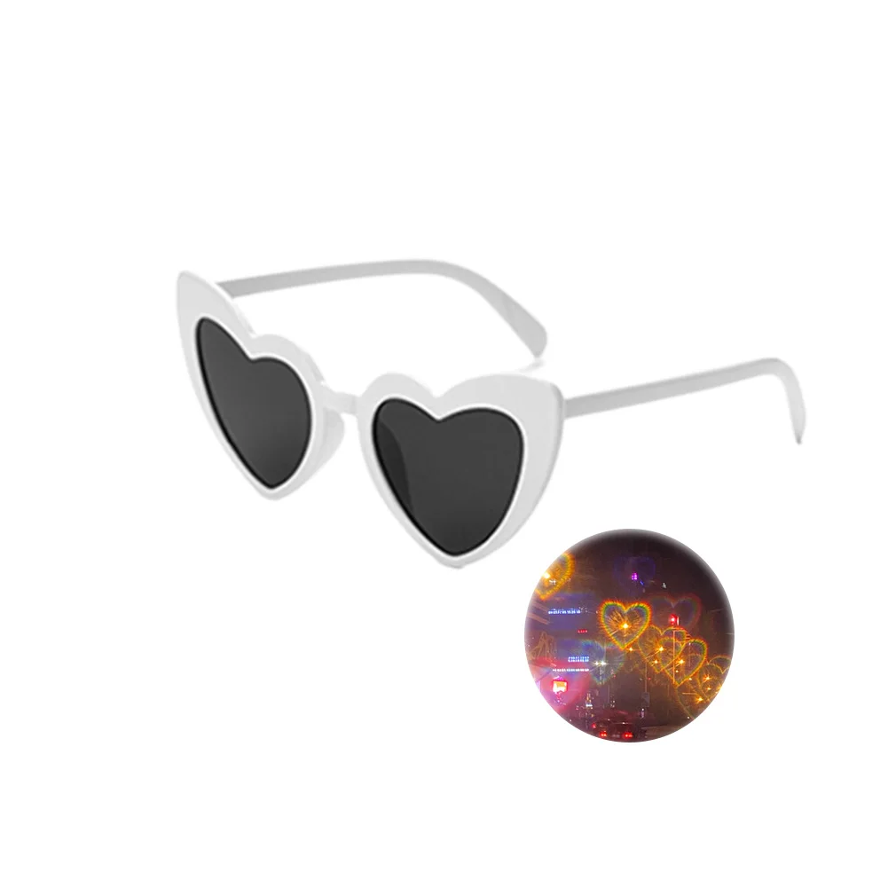 Heart Shaped Love Effects Glasses Watch The Lights... - Vicedeal