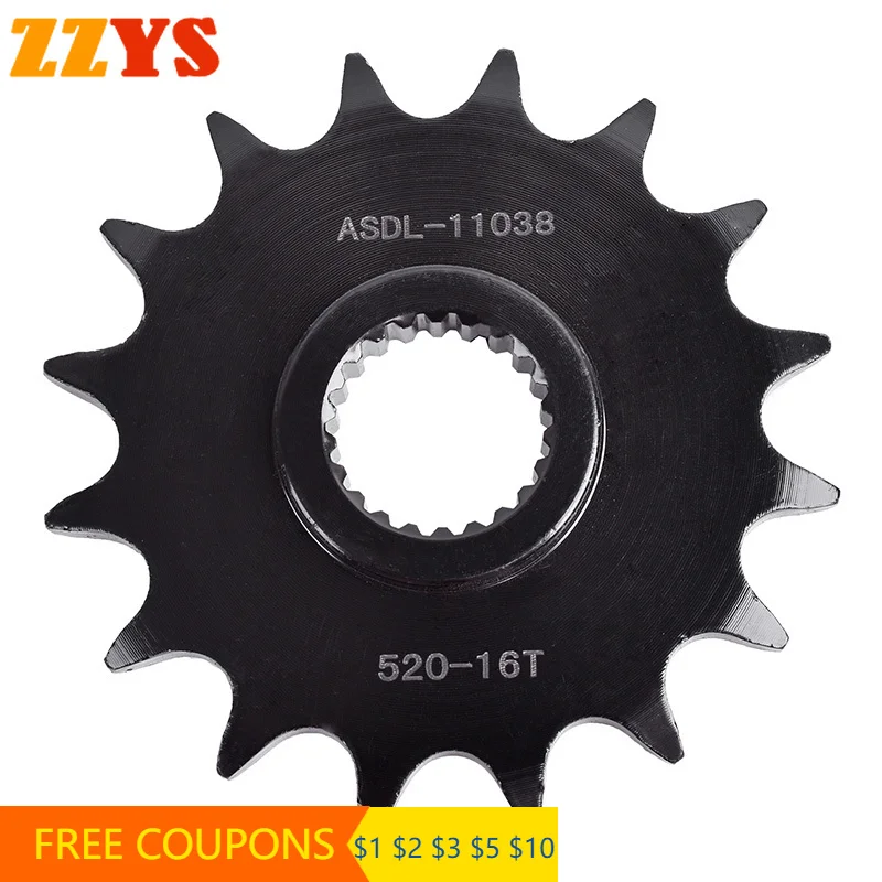 Vortex Racing 16 Teeth 520 Front Sprocket For '07-'14 Ninja