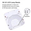 UV LED Nail Lamp, 15600mAh Nail Dryer for Gel Polish, Auto Sensor, Professional Gel Curing Lamp Gel Polish Light 6