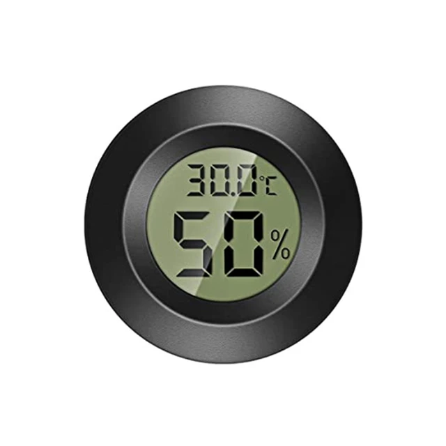 Higrómetro de humedad para interiores, paquete de 3, termómetro de  habitación para monitor preciso de temperatura ambiente, higrómetro digital  con