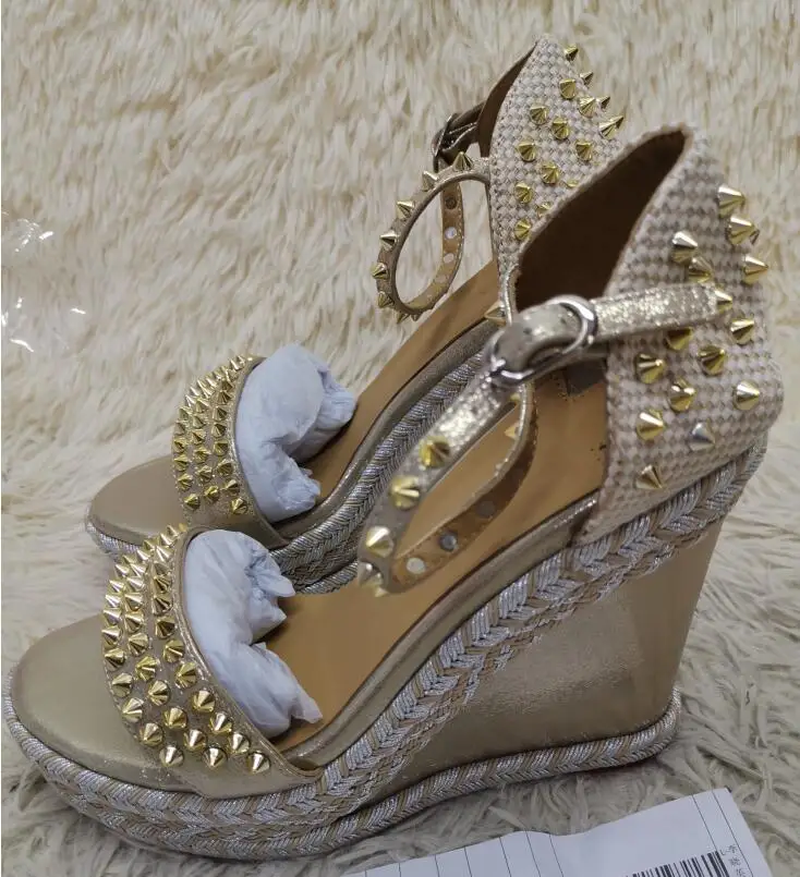 Spiked studded online sandals
