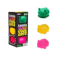 Needoh Cute Cat Maltose Squishy Toys Slow Rise Stress Relief Ball Sensory Fidget Toys for Adult Kids Anti-Anxiety Sensory Toys 1