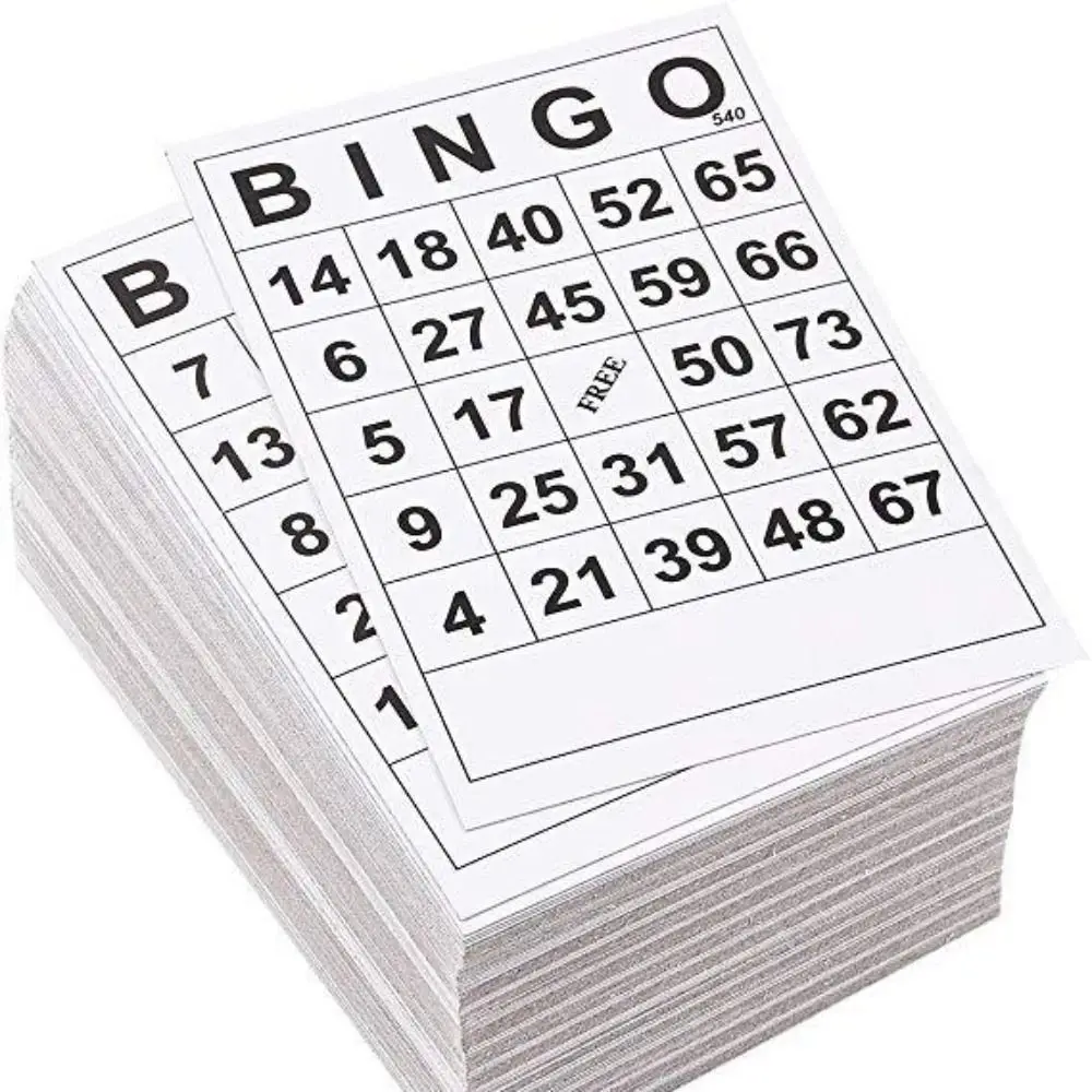 

Educational Bingo Game Cards Boards Games Reusable Paper Bingo Toys Set Unique Numbers Interesting Bingo Chess Toy Kids Toys
