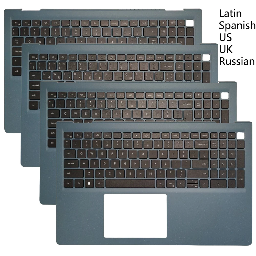 Capa Superior para Dell Inspiron 15 3510 3511 3515 0cg8hx Novo Latino Eua Reino Unido Espanhol Russo Teclado