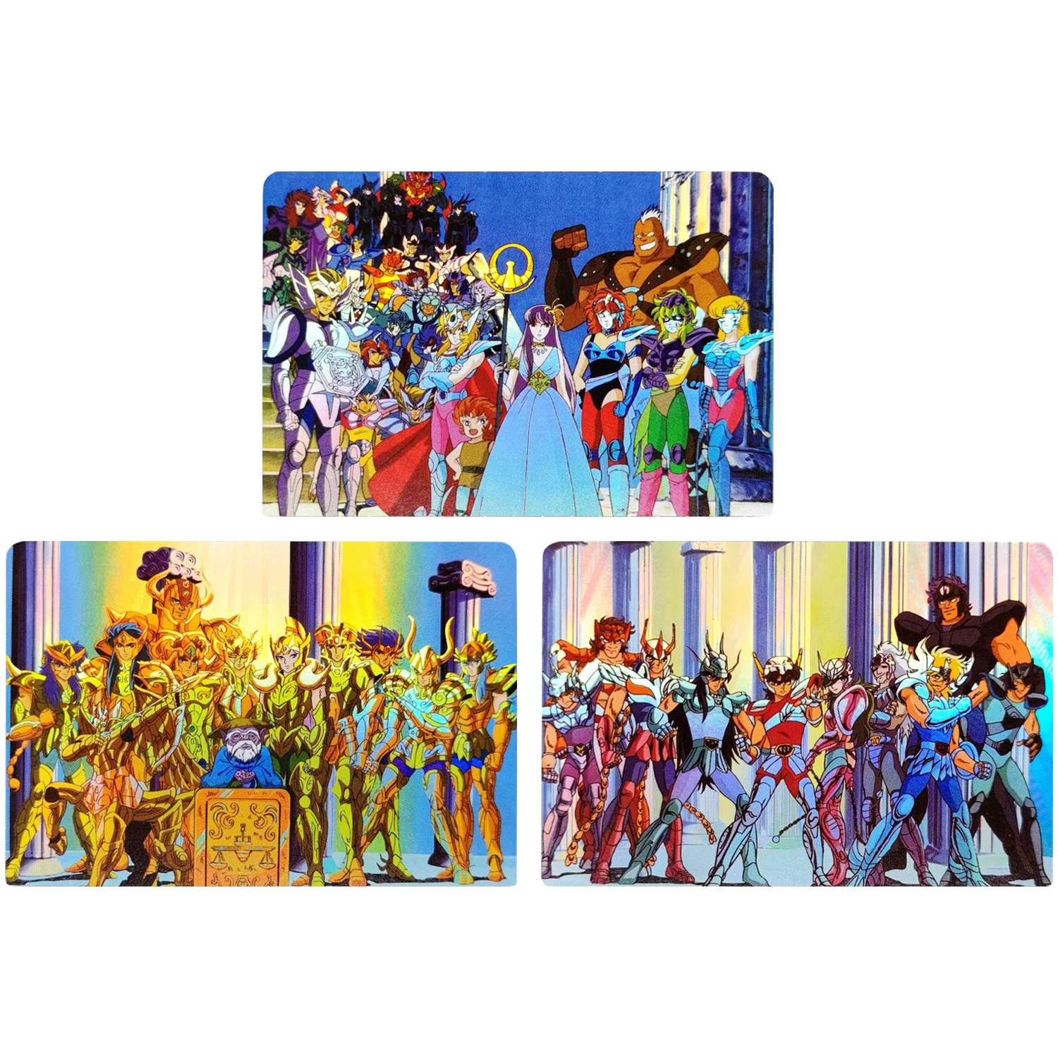 

3 шт./набор, карты-флэшки с надписью «Saint Seiya»