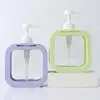 Bathroom Soap Dispenser Refillable Bottle Container Hand Soap Dispensers 300ml Push-Type Soap Pump Bottles for Face Cream Liquid 1