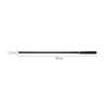 50CM Flat Fibre Long Straight Whip Riding Crop Flogger Black Matte Finish Handle Cover Paddle Slapper for Horse Training 3