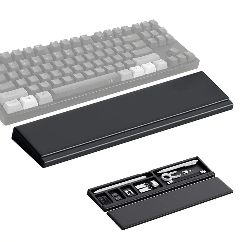 Poggiapolsi per tastiera e mouse poggiapolsi, realizzato in memory foam, supporto ergonomico, facile digitazione e allevia il dolore al polso, perfetto per giochi, computer, ufficio, laptop, nido