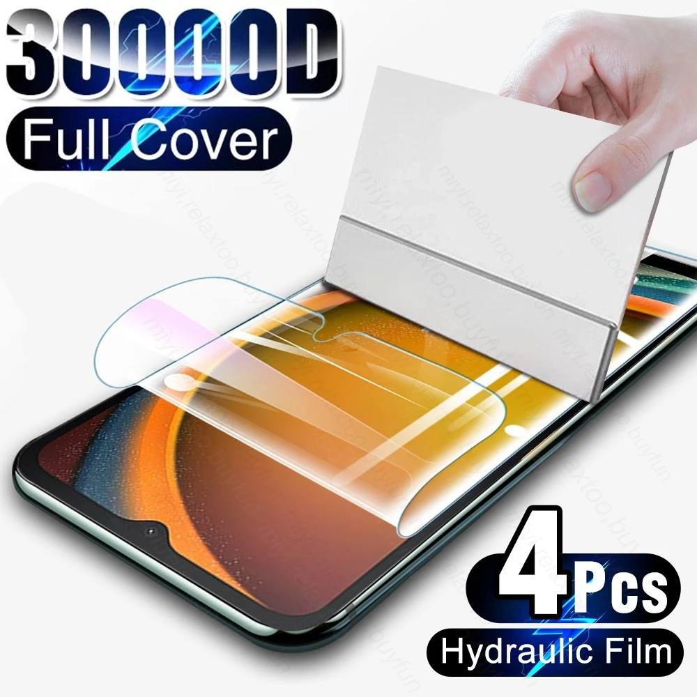 4PCS 30000D Hydrogel Film Screen Protector