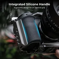 SmallRig A6700 Cage HawkLock Quick Release Cage Kit for Sony Alpha 6700 w Silicone Grip & Cable Clamp & Plate for Arca 5060 - Image 4
