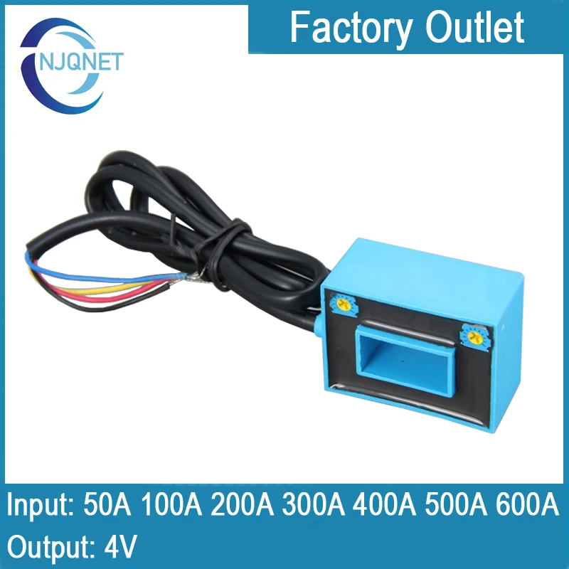 

Out ±4V In ±50A 100A 150A 200A 300A 400a 500A QNHC14L Hall Effect Current Sensor Transducer factory Inverter welding machine