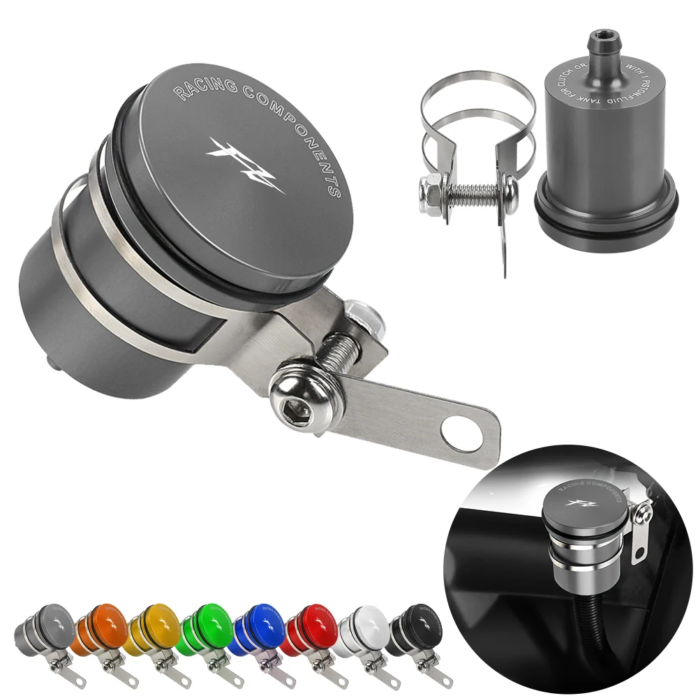 

For YAMAHA FZ-09 FZ1 FZ 07 10 16 150 400 R FZ1 FZ6 FAZER FZ-6 Brake Clutch Tank Cylinder Fluid Oil Reservoir Cup Oil Fluid Cup