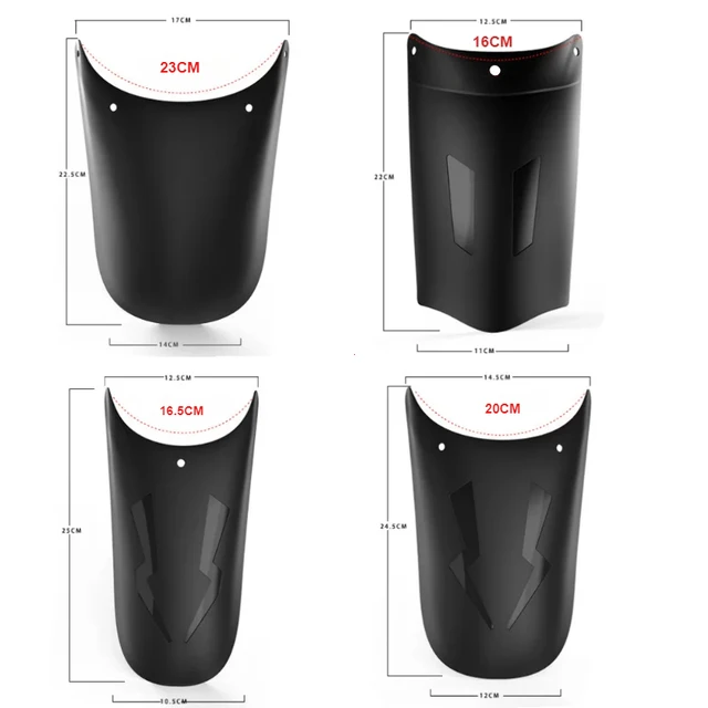 Motorcycle Extended Front Fender Waterproof Skin Rear Wheel and Front Wheel Splash Guard Suitable for Motorcycles 5