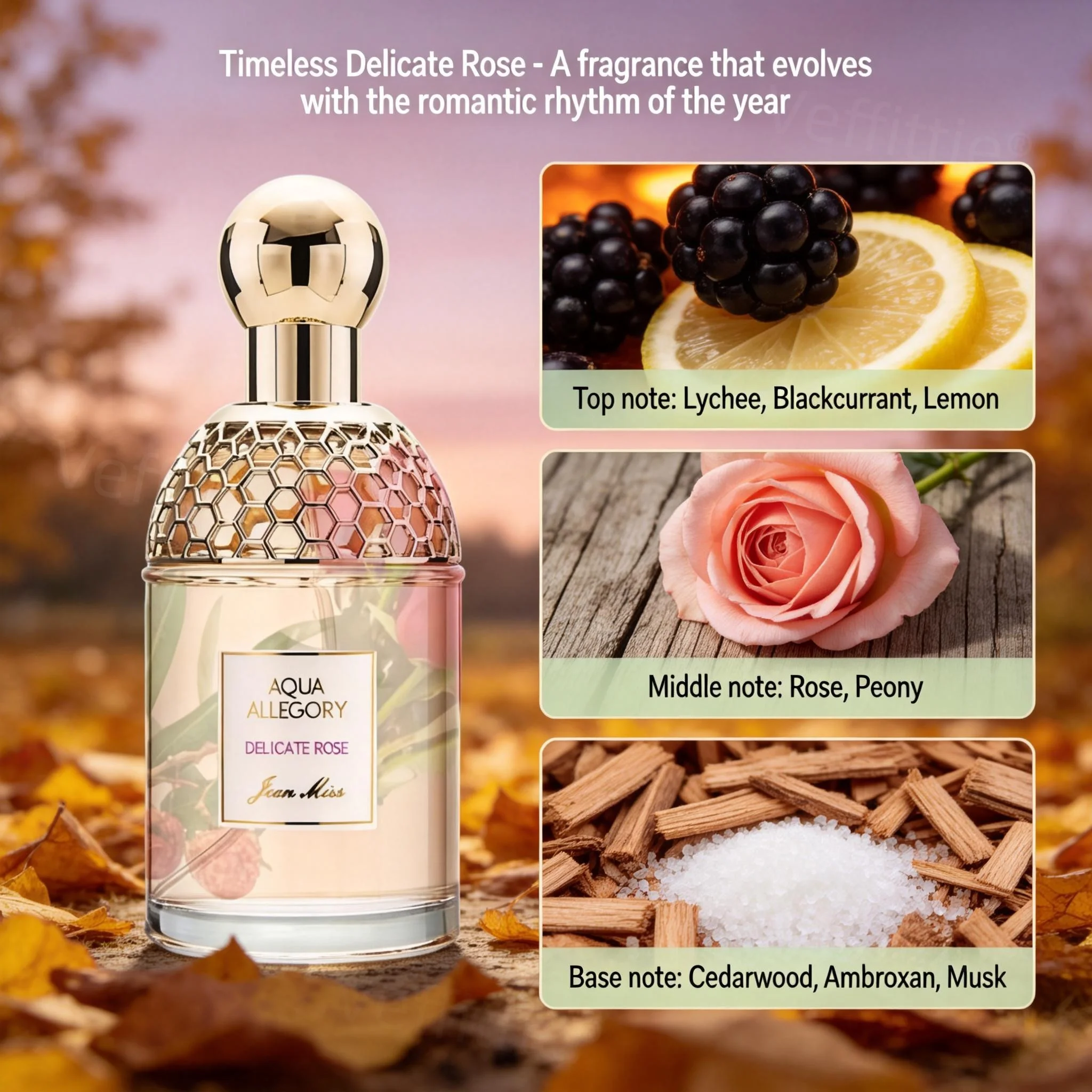 Executive Fruity Rose Eau De Toilette Langanhaltendes Parfum_voghion.com