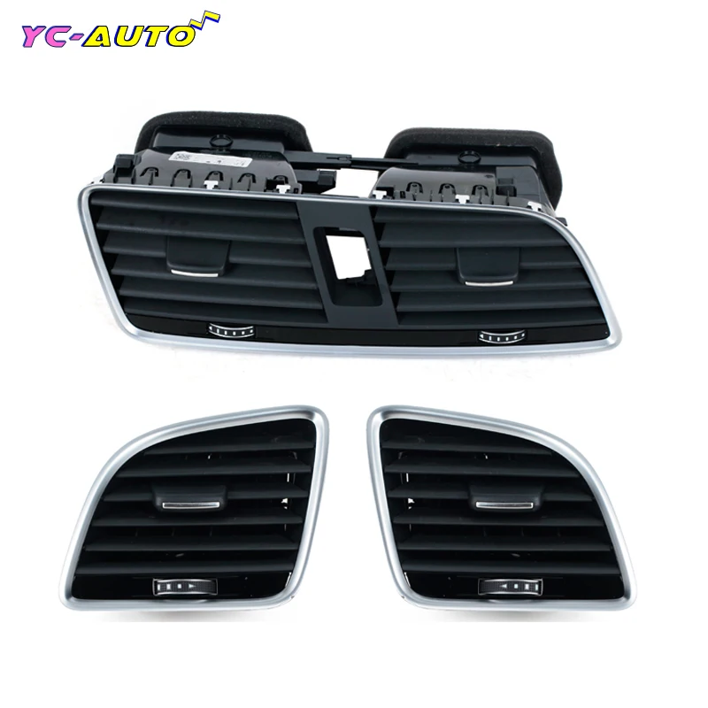 아우디 Q3 2012-2018 실내 에어컨 통풍구, AC 통풍구, 전면 대시 센터 콘솔..