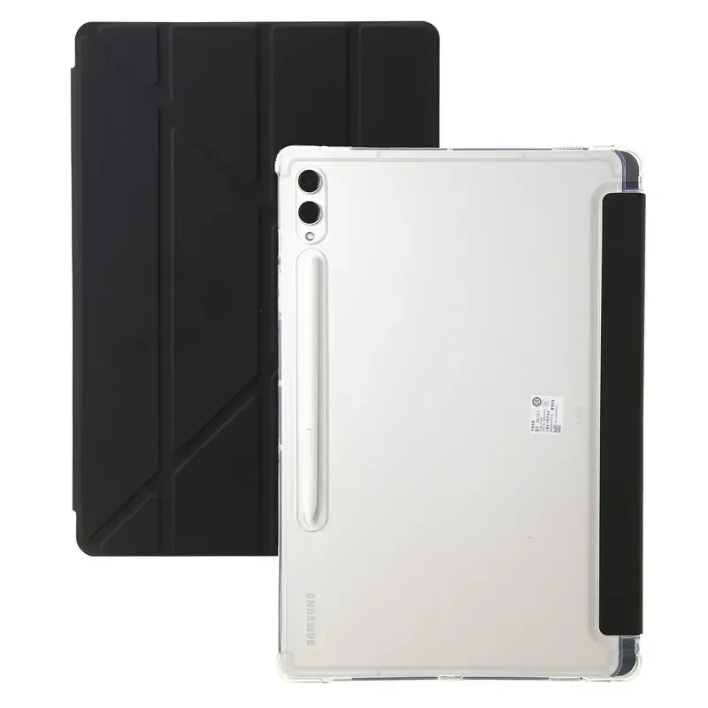 Premium Clear Acrylic Stand Smart Cover with Pen Holder