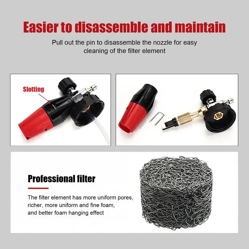 Car Wash Foam Watering Can Pressurized Foaming Sprayer Foaming Sprayer For Car Washing And Detailing 1000ml Foam Dispenser