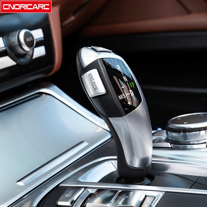 Car Styling Gearshift Handle Unlock Button Sequin Decoration Cover Trim