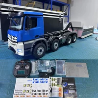 RC 1/14 Hydraulic Dump Truck Model K3366 8×8 All Wheel Drive with Sound and Light Group KABOLITE RTR Model HuiNa Model Presale 1