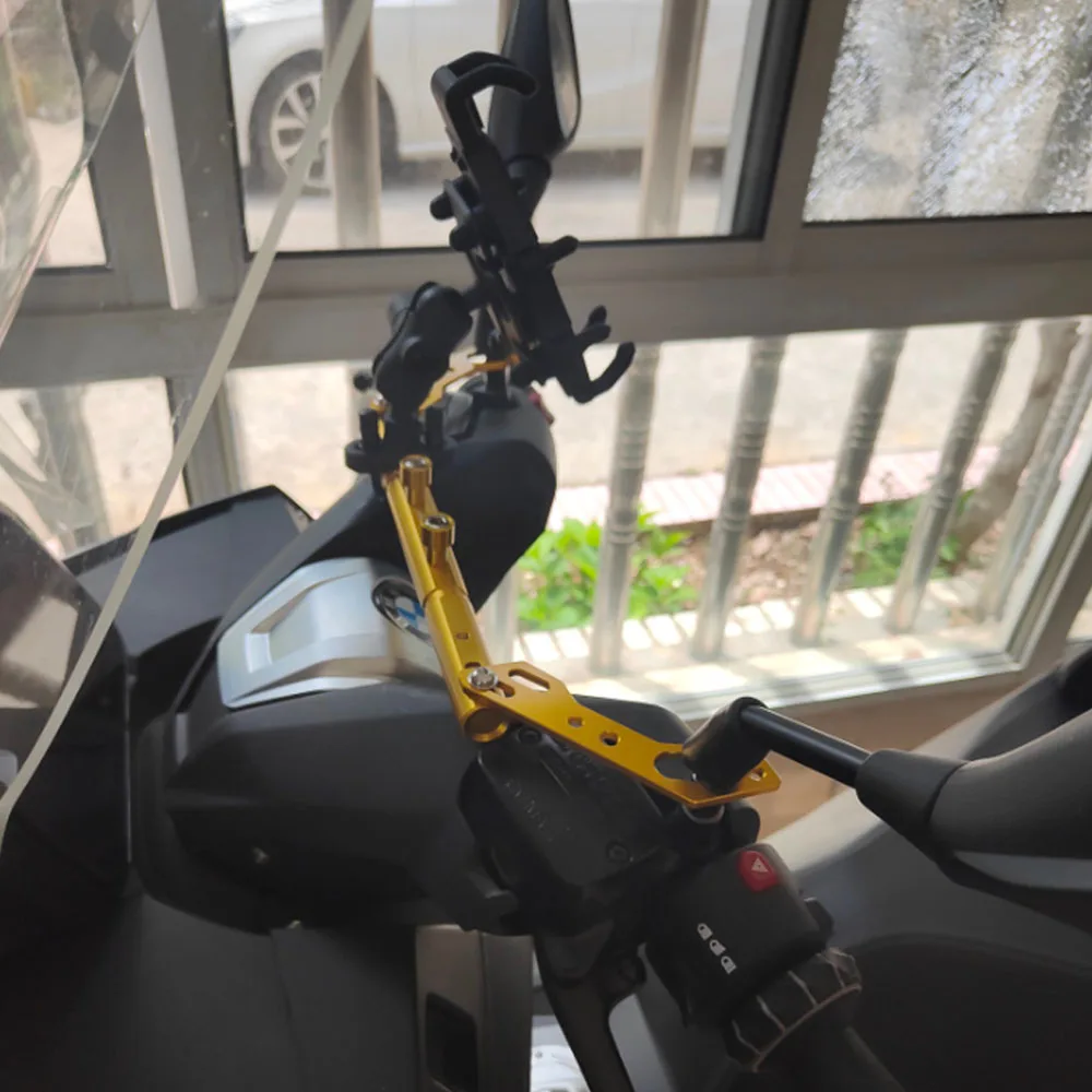 

FOR BMW C400GT C400X C400GT C400X 2019-2022 motorcycle CNC handlebar balance bar navigation bar mobile phone holder