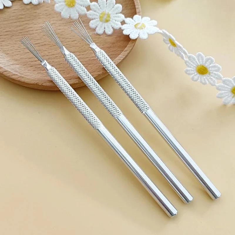7 Pin Feather Wire Polymer Clay Pottery Sculpting Modeling Texture Tools Accessories