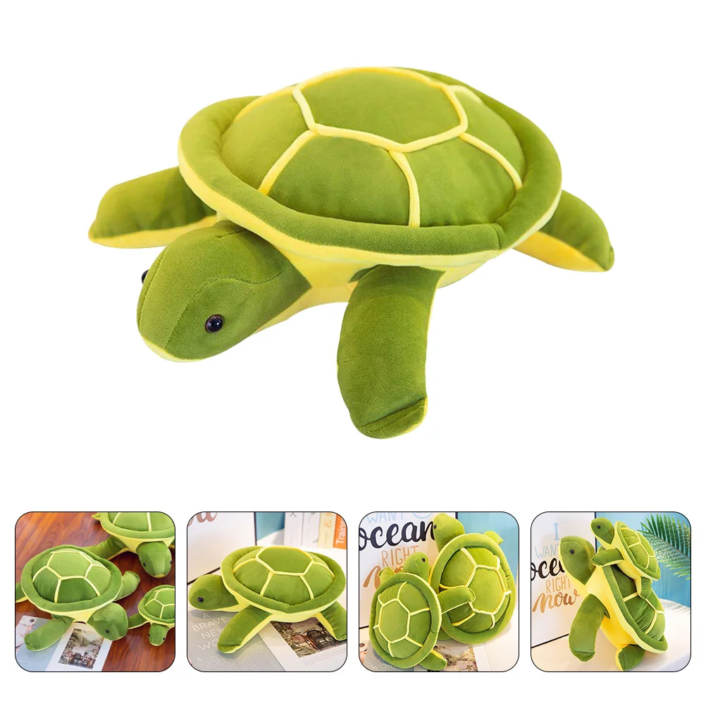 

Kawaii Stuffed Turtle Plush Household Animal Children Supply Toy Wear-resistant Adorable Birthday Present