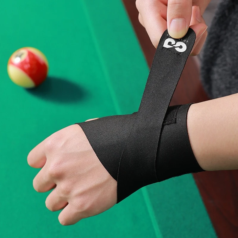Billiards Gloves Non-Slip Breathable Elastic Wrist Support Left Right Hand Grip Correction for Snooker Badminton Tennis Training