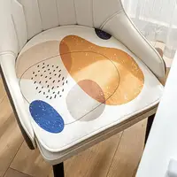 Nordic Style Memory Foam Chair Cushion U-Shaped Non-slip Chair Pad Dining Chair Cushion Decoration Seat Pad Office Desk Seat Mat 4