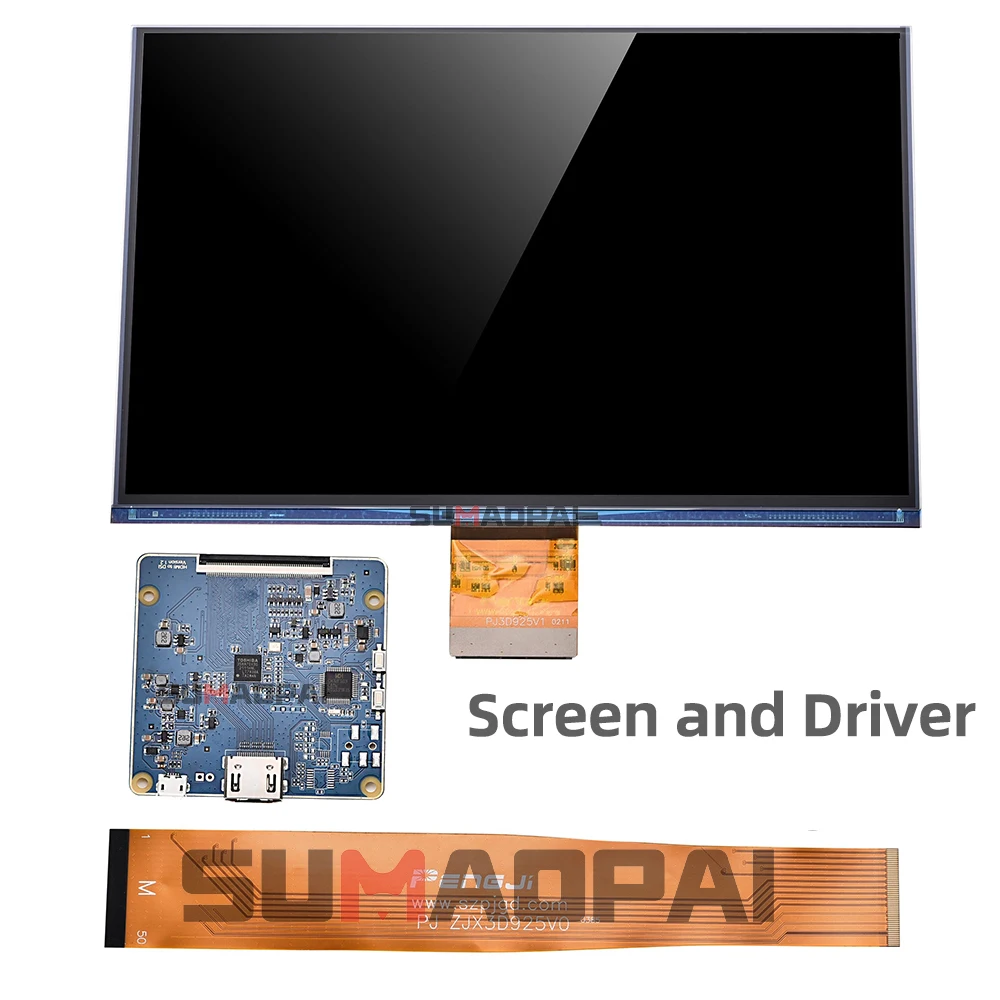 monocromático lcd mono tela 5760*3600 resolução nanodlp hdmi para mipi diy