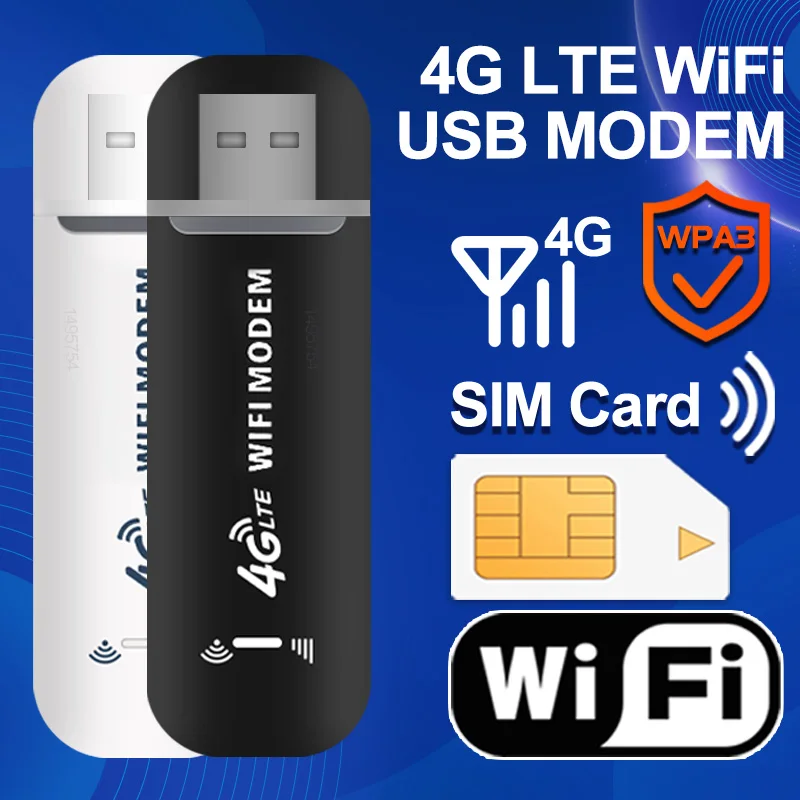 Mini4GLTEPortableWirelessRouterUSBDongle150MbpsModemStick