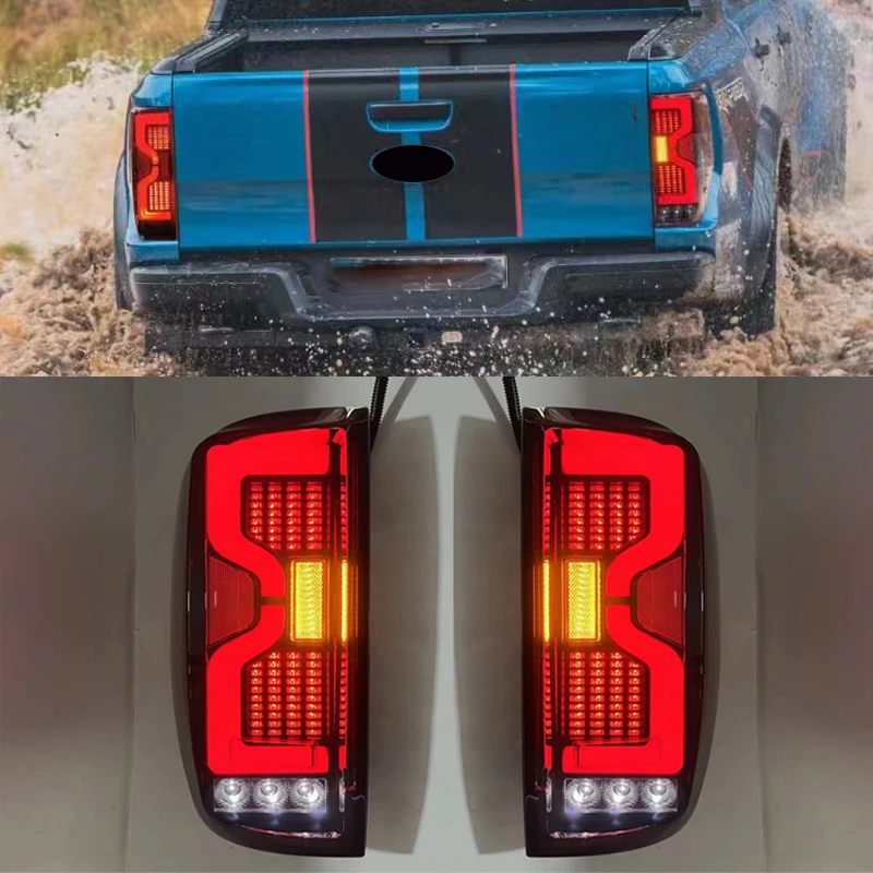 

Внешний Автомобильный задний фонарь для Ranger Xl Xlt Wldtrack T6 T7 T8 2012-2015 2016 2017 2018 2019 2020 2021, задний фонарь, светодиодный стоп светильник