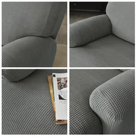 1/2/3/4 Seater Knitted Recliner Sofa Covers 4