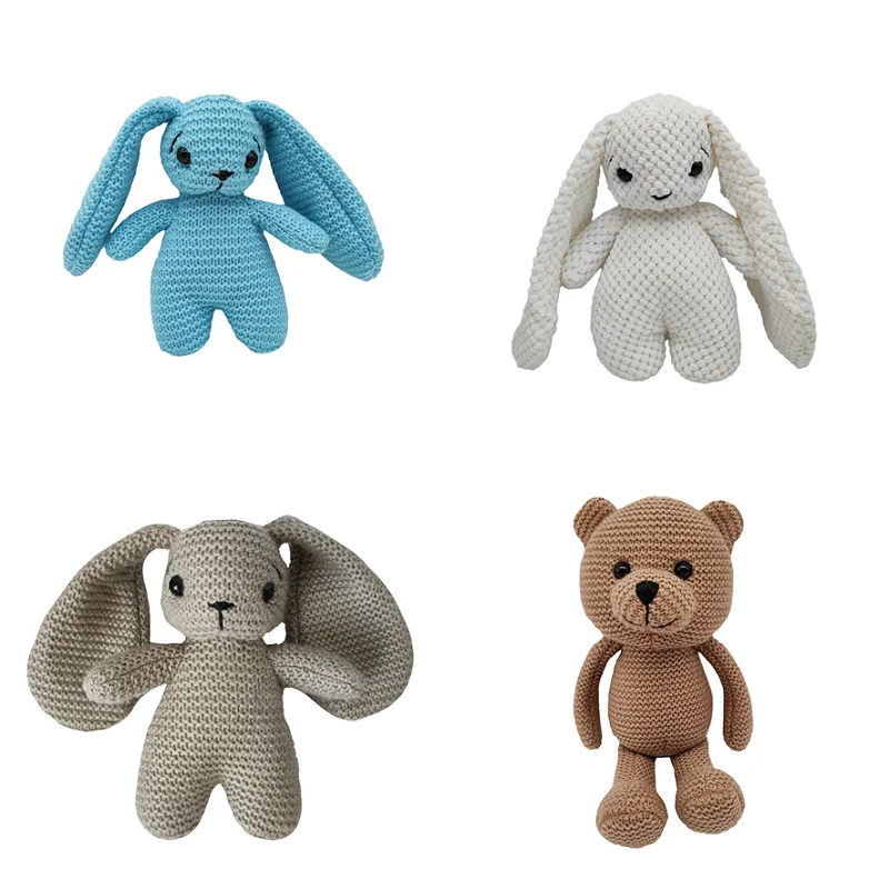 手作りのかぎ針編みのウールの人形 赤ちゃんのぬいぐるみ 寝袋 新品 1個 Null Aliexpress