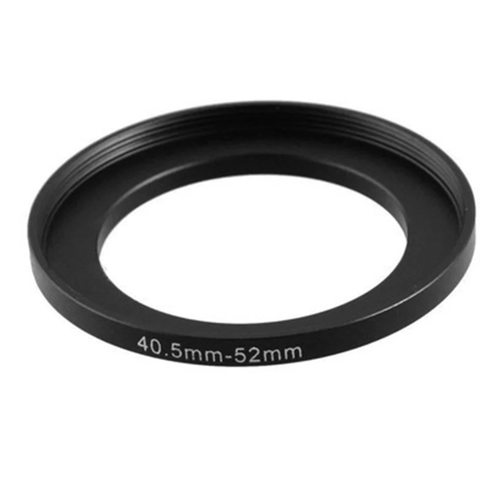 Aluminium schwarz Step Up Filter ring 40,5 mm-52mm 40,5-52mm 40,5 bis 52 Adapter Objektiv adapter für Canon Nikon Sony DSLR Kamera objektiv