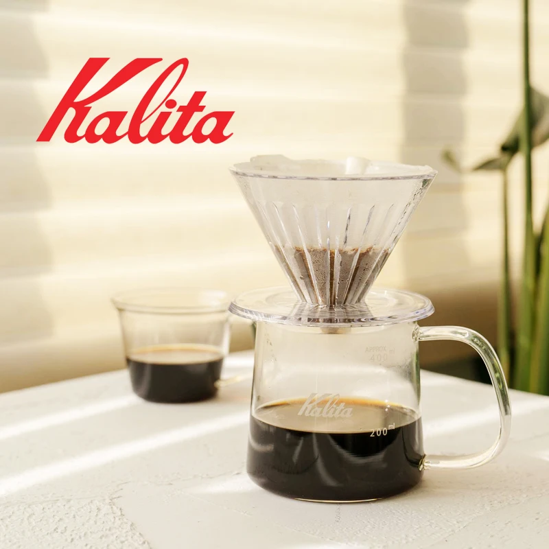 kalita-jugサーバーガラスコーヒーメーカーティーポット蓋なし耐熱ガラス400-500-mlマグ