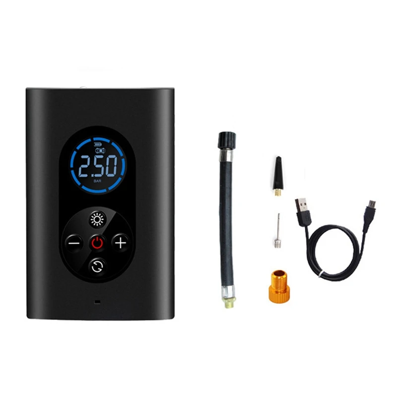 

Насос Воздушный Автомобильный Newelectric, умный цифровой компрессор для накачки шин, для автомобилей, мотоциклов, велосипедов, баскетбола