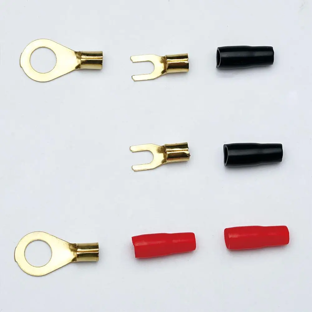 60 AMP Fuse Holder 8GA Power Cable Subwoofer Speaker Car Audio Wire Wiring Amplifier Installation Wires RCA Power Cable Fuse Kit