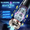 Masturbators for Men Automatic Sucking Telescopic Rotating Male Masturbator Cup Real Vagina Pocket Pussy Blowjob Machine Sex Toy 1