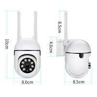 8MP Wifi IP Surveillance de sécurité sans fil caméra PTZ 4X Zoom caméras suivi Audio bidirectionnel HD nuit couleur caméra 3