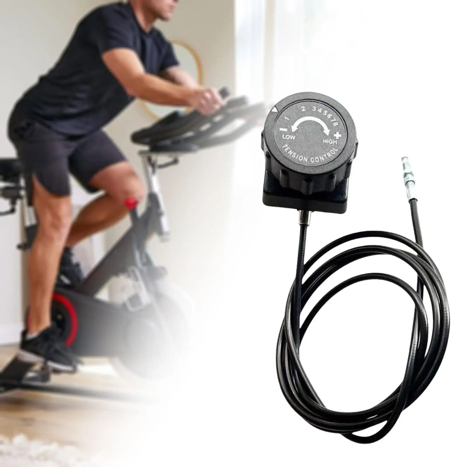 운동 자전거 저항 손잡이 설치가 용이함 8 기어 조정 가능한 이중 페달 자전거 ..